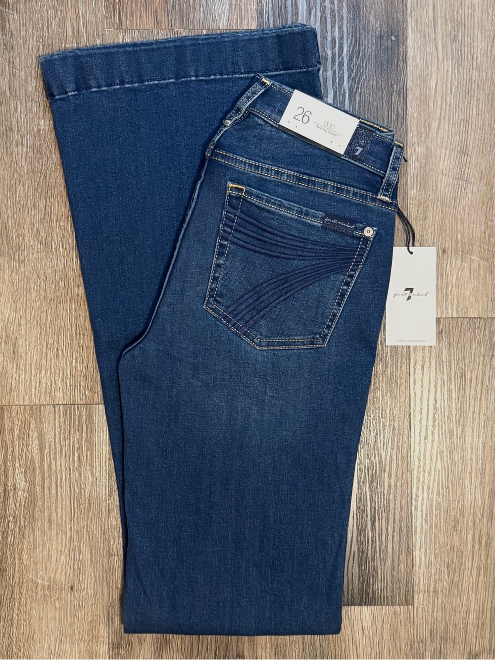 NWT 7 For All Mankind Dojo Jeans 7FAMK